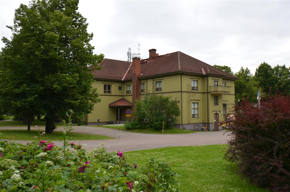 Virkailijakerho koillisesta päin kuvattuna.&nbsp;(Päivi Makkonen&nbsp;2025)