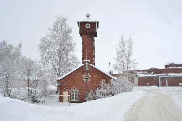 Kaukaan paloasema.&nbsp;(Miikka Kurri&nbsp;19.1.2011)