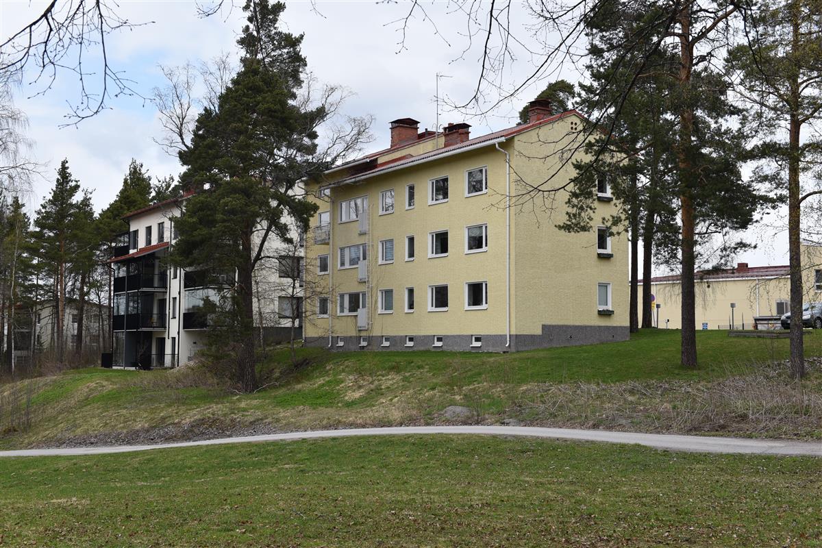 Entinen sairaanhoitajakoulun henkilökunnan asuintalo Valto Käkelän kadulla&nbsp;(Teija Ahola&nbsp;2024)