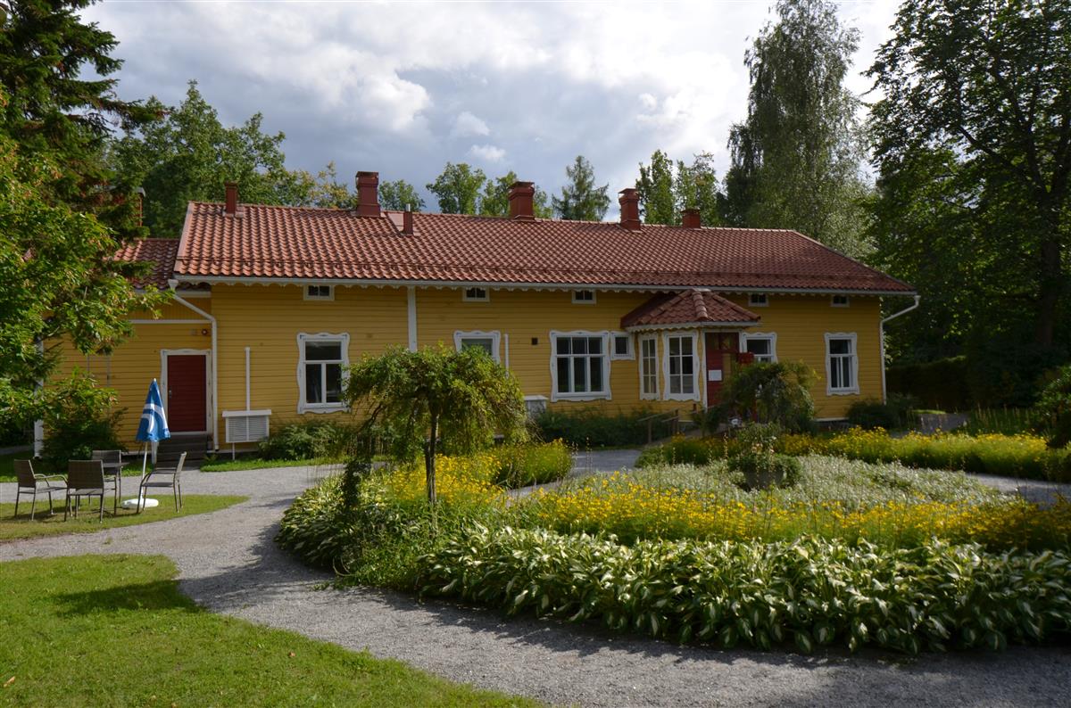 Saimaan kanavan museon päärakennus pohjoisesta päin kuvattuna.&nbsp;(Päivi Makkonen&nbsp;2026)