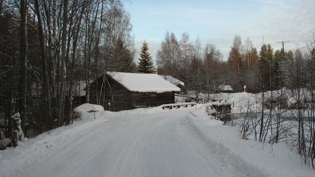 Loisan mylly ja silta.&nbsp;(Teija Ahola&nbsp;10.1.2009)
