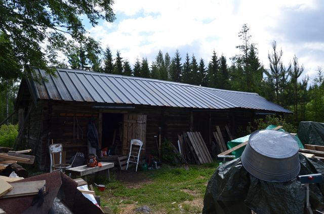 Aitan länsisivu.&nbsp;(Katri Nousiainen&nbsp;25.6.2015)