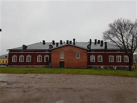 Kuva: Julkisivu Kristiinankadulle eli itäsivu.&nbsp;(Sitowise Oy Minna Halonen ja Nina Virtanen&nbsp;28.10.2020)