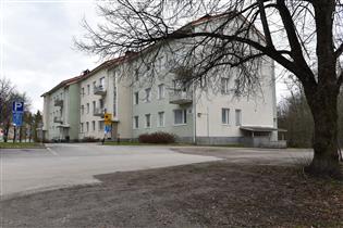 Kuva: Valto Käkelän katu 20, alilääkärien asuintalo.&nbsp;(Teija Ahola&nbsp;2024)