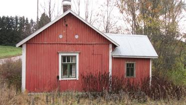 Kuva: Pohjolan mökki.&nbsp;(Niina Ahlfors&nbsp;lokakuu 2012)