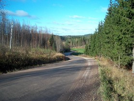Kuva: Sarajärventietä&nbsp;(Pöyry Environment Oy/Veijovuori&nbsp;2007)
