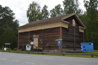 Kuva: Ruokolahden kotiseutumuseo pohjoisesta päin kuvattuna.&nbsp;(Päivi Makkonen&nbsp;2026)