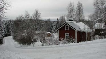 Kuva: Rintelä kylätien varressa.&nbsp;(Teija Ahola&nbsp;30.1.2009)